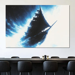 Voyage Through the Tempest - NicheCanvas