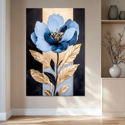 Floral Elegance Midnight Bloom - NicheCanvas