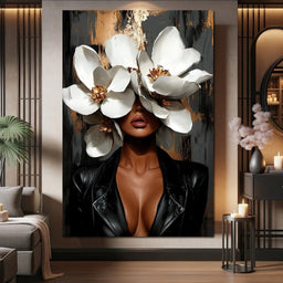 Golden Petals of Elegance - Cole Williams - NicheCanvas