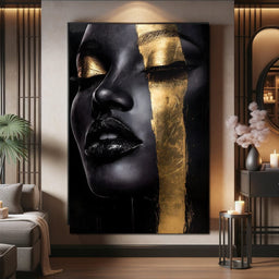 Golden Elegance Unveiled - NicheCanvas