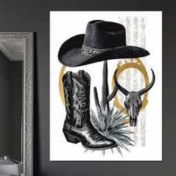Western Frontier Cowboy Legacy - NicheCanvas
