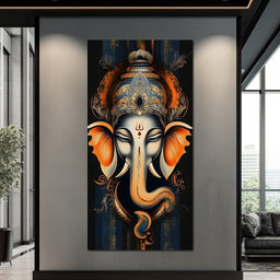 Divine Graceful Elephants Blessing - NicheCanvas