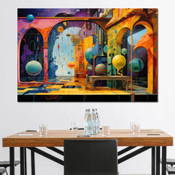 The Levitating Labyrinth - TooplesArt  - NicheCanvas