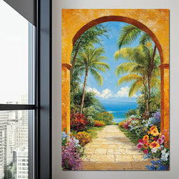 Tropical Vacation - NicheCanvas