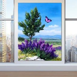 Butterfly Meadow Bliss - NicheCanvas