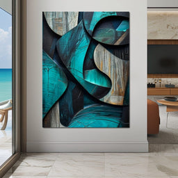 Colorful Modern Art 037 - Johanjjf - NicheCanvas