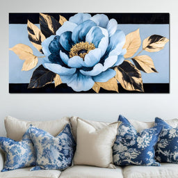 Golden Petal Harmony Blossom - NicheCanvas