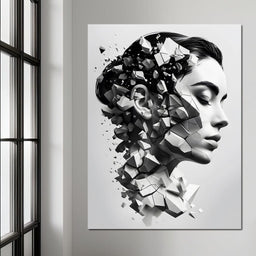 Female Portrait 321 - Johanjjf - NicheCanvas