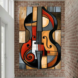Rhythm of Fragmented Geometric Strings - NicheCanvas