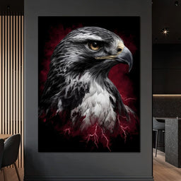 Stormwatch Falcon - NicheCanvas