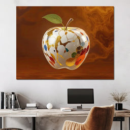 The Kintsugi Apple - TooplesArt - NicheCanvas