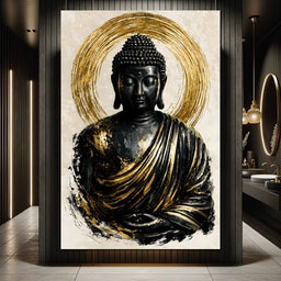 Silent Radiance of the Gilded Soul - NicheCanvas