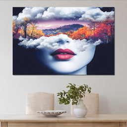 Dreamscape of Autumn Skies - NicheCanvas