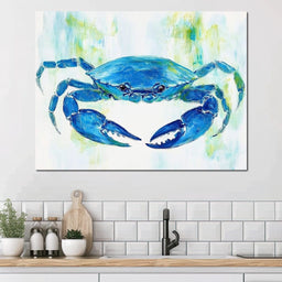 Crab Coastal Journey - NicheCanvas