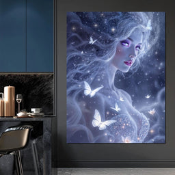 The Butterfly Nebula Queen - TooplesArt - NicheCanvas