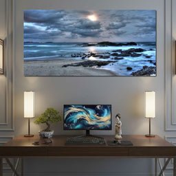 Midnight Moon - NicheCanvas