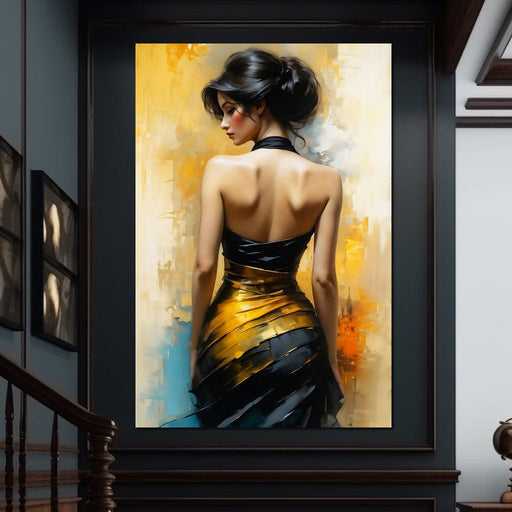 Female Portrait 295 - Johanjjf Canvas Print