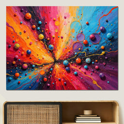 Colorful Modern Art 081 - Johanjjf - NicheCanvas