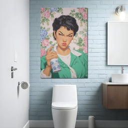 Bathroom Spray Cleaning Queen - NicheCanvas