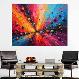 Colorful Modern Art 081 - Johanjjf - NicheCanvas