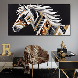 Majestic Mane in Motion - Alicia Smith - NicheCanvas