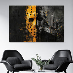 Masked Man - Raven Blackwood - NicheCanvas