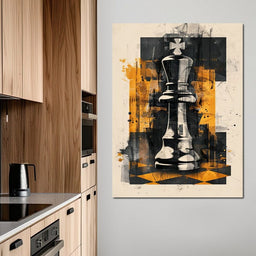 King of Abstract Warfare - NicheCanvas