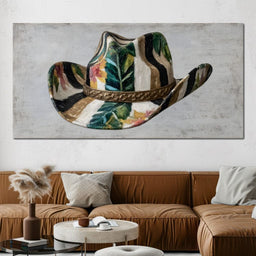 Floral Elegance Western Charm - NicheCanvas