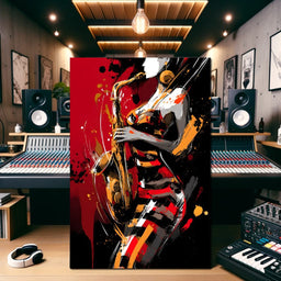 Rhythm Of The Midnight Note - NicheCanvas