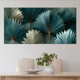 Verdant Palms Held By Time - NicheCanvas