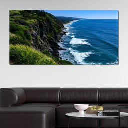 Surreal Coast Waters - NicheCanvas