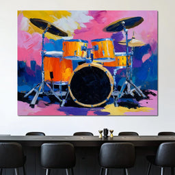 Rhythm of Vibrant Beats - NicheCanvas