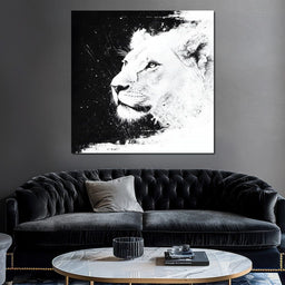 Lioness Vision - NicheCanvas