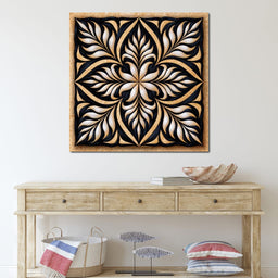 Gilded Quill Mandala - TooplesArt - NicheCanvas