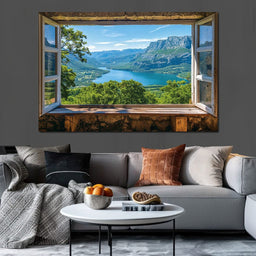 Serenity Vista Panorama - NicheCanvas