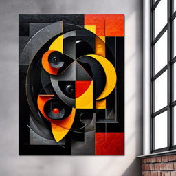 Colorful Modern Art 044 - Johanjjf - NicheCanvas