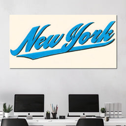 New York City Lettering - NicheCanvas
