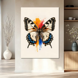 Fragmented Wings Of A Changing Mind - NicheCanvas