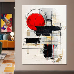 Colorful Modern Art 071 - Johanjjf - NicheCanvas