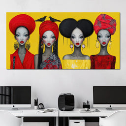 Queens of Radiance - TooplesArt - NicheCanvas