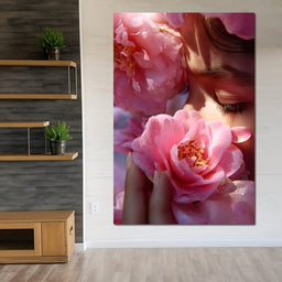 Radiant Petal Dreamscape - NicheCanvas