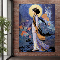 Moonlit Grace - TooplesArt - NicheCanvas
