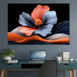 3D Bloom of Eternal Radiance - TooplesArt - NicheCanvas