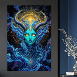 Cosmic Empress 2 - TooplesArt - NicheCanvas