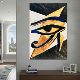 Ancient Golden Sight Of Protection - NicheCanvas