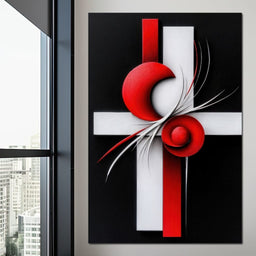 Scarlet Coil Crossing - TooplesArt - NicheCanvas