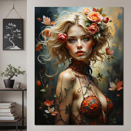 Female Portrait 331 - Johanjjf - NicheCanvas