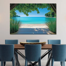 Tropical Tranquil Escape - NicheCanvas