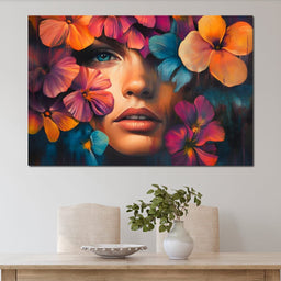 Blooming Petal Reverie - NicheCanvas