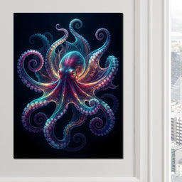 Radiant Rhythms of the Deep Sea - NicheCanvas
